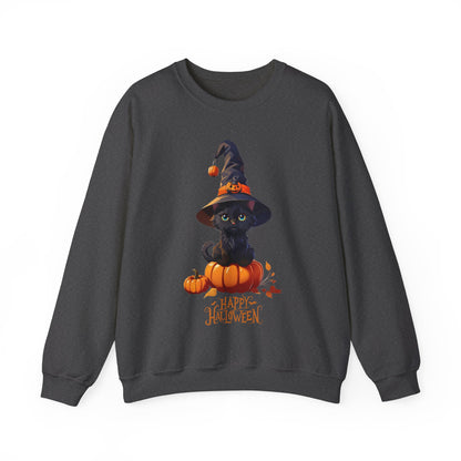 Halloween Black Cat Sweatshirt