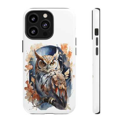 Owl Watercoloring Phone Case