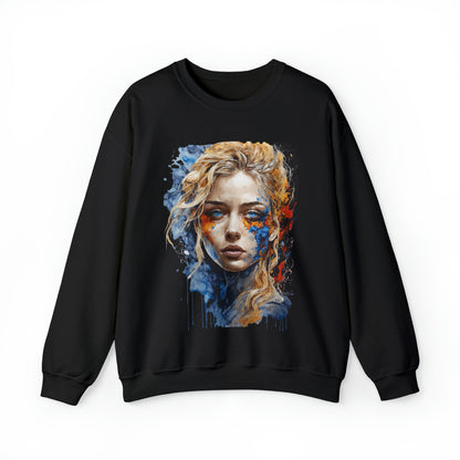 Freya Splatter Art Sweatshirt