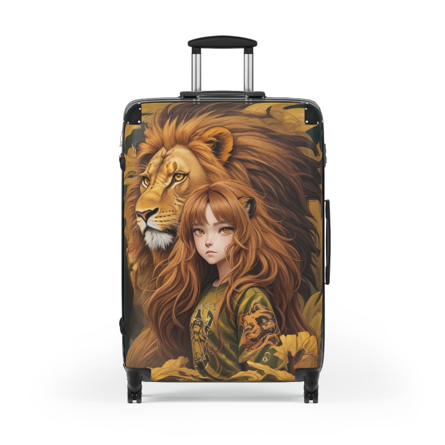 Zodiac Leo Manga Girl Suitcase