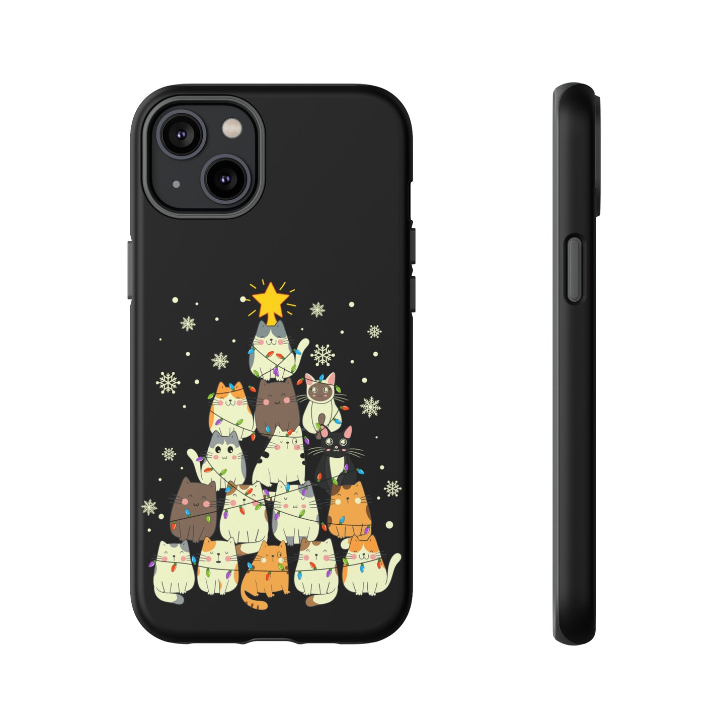 Christmas Cat Tree Phone Case