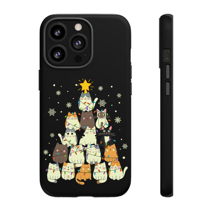 Christmas Cat Tree Phone Case