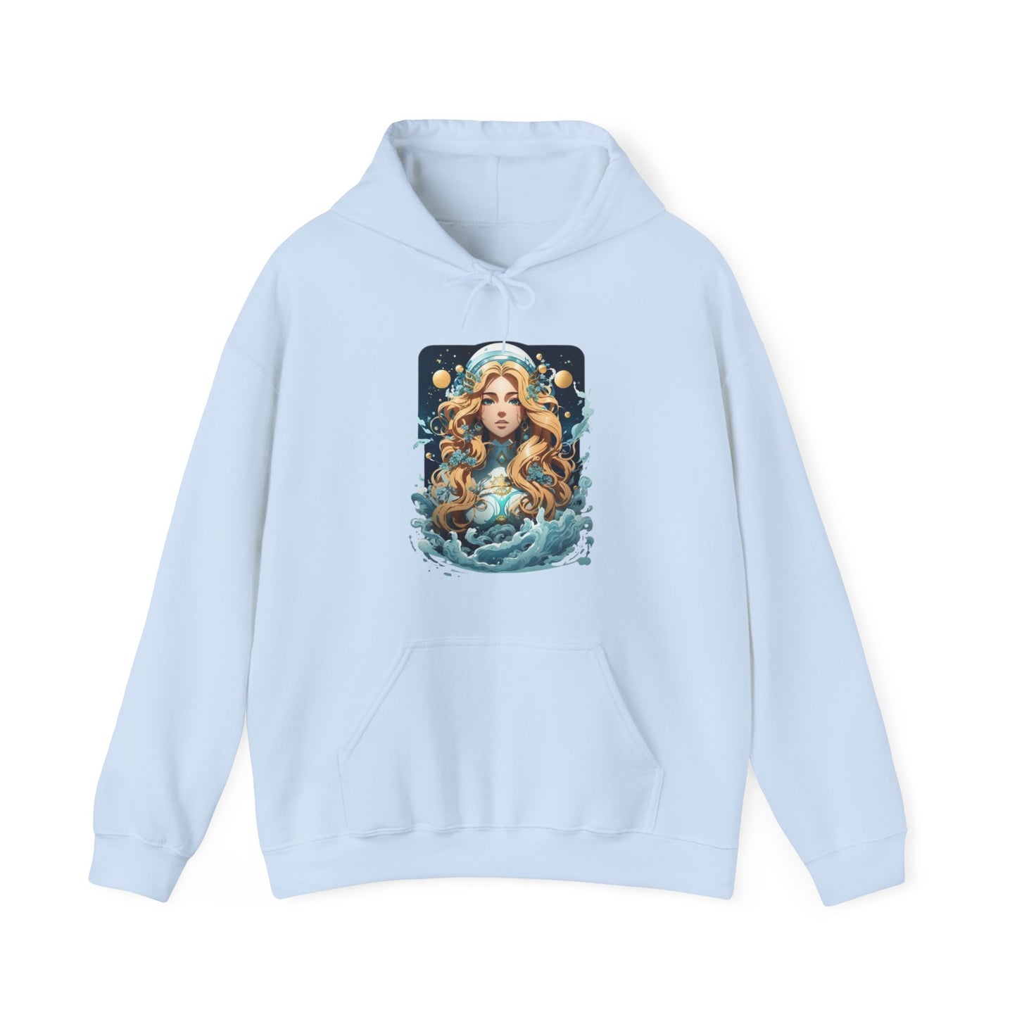 Manga Girl Element Water Hoodie