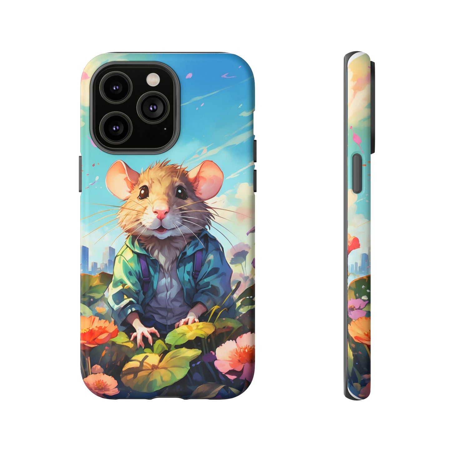 Rat Watercoloring Phone Case