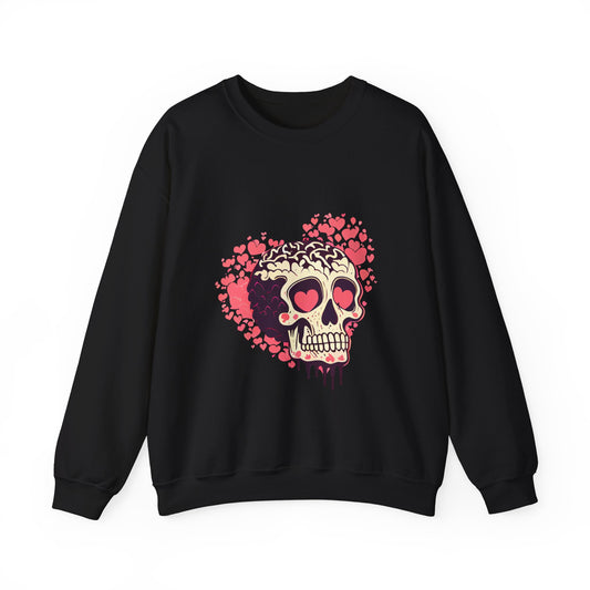 Skull Hearts Sweatshirt