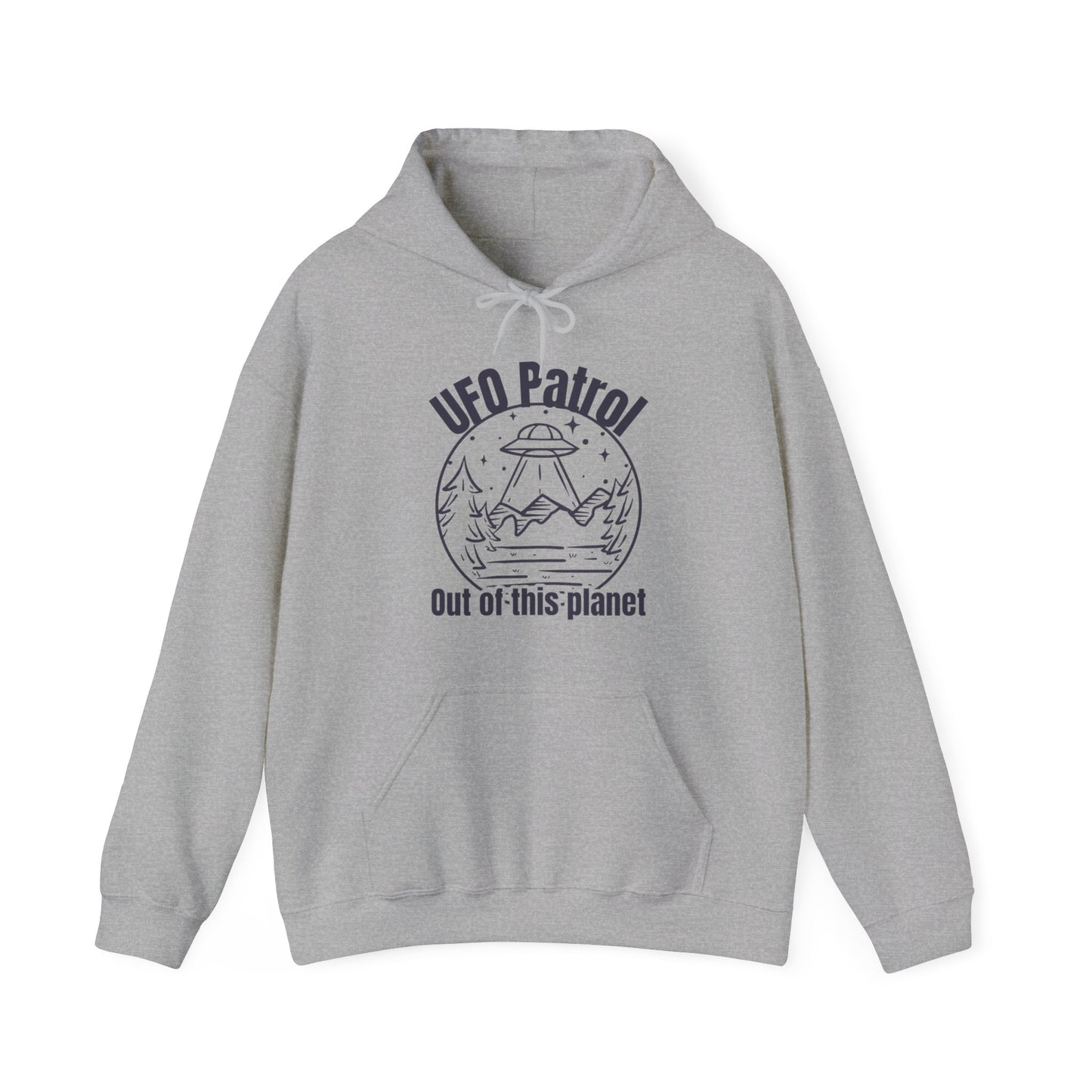 Alien UFO Patrol Hoodie