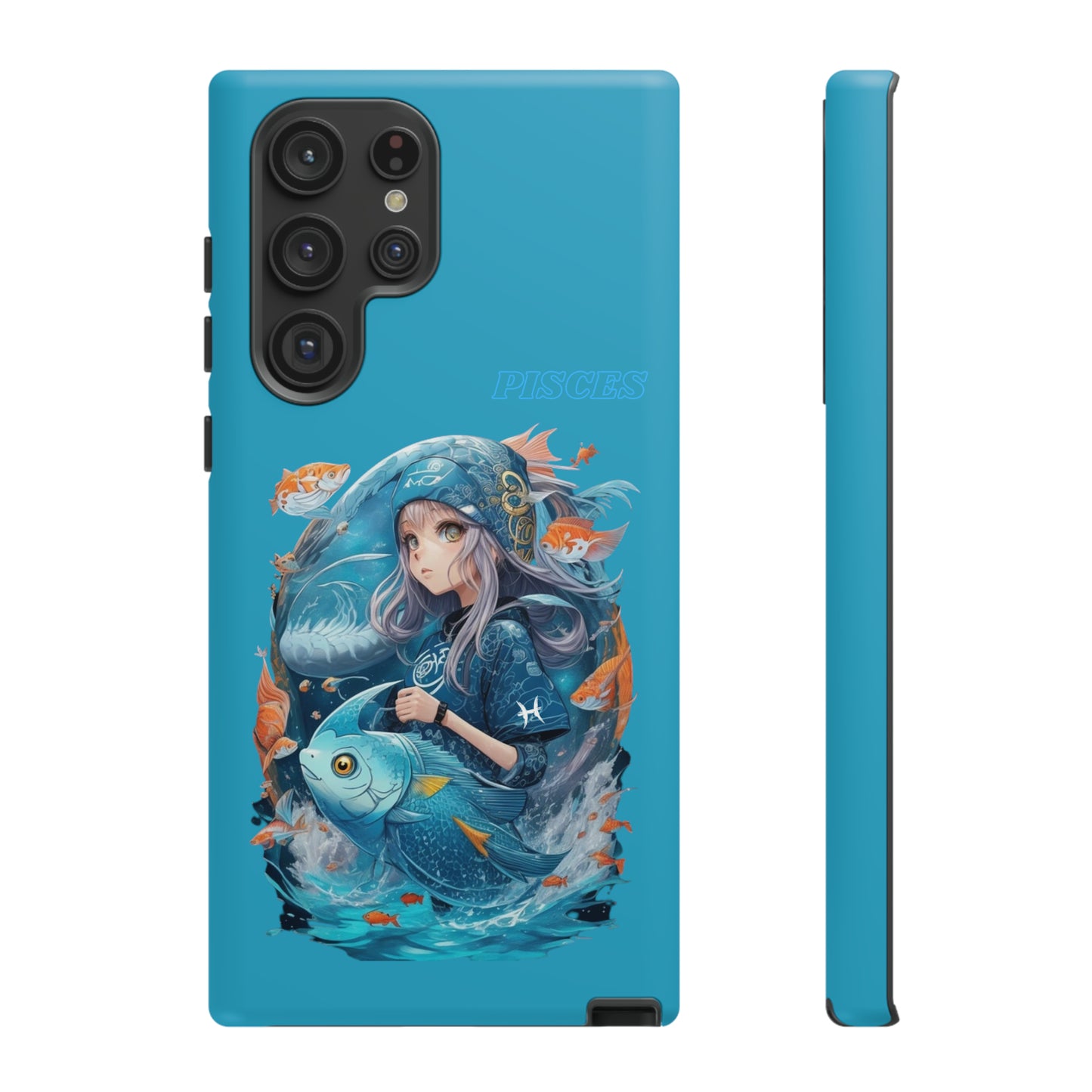 Zodiac Pisces Manga Girl Phone Case