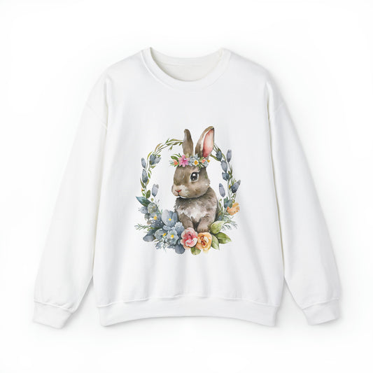 Easter Flower Bunny Sweatshirt