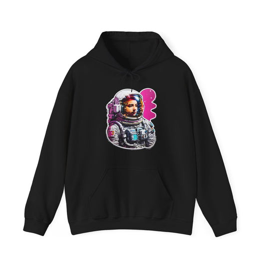 Astronaut Sticker Hoodie