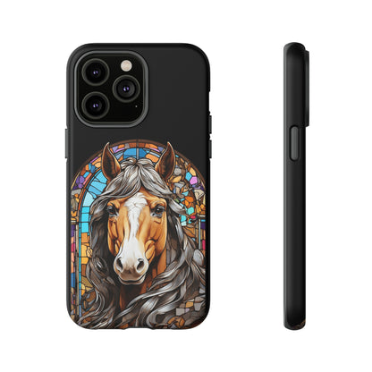 Horse Stained Glass Phone Case