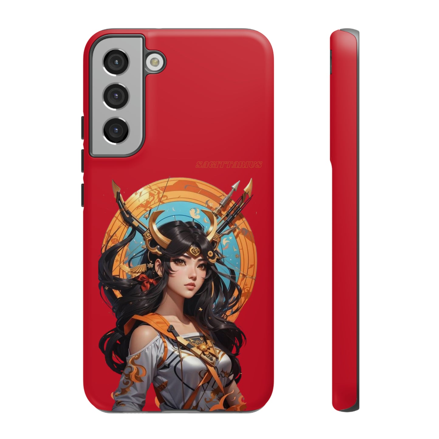 Zodiac Sagittarius Manga Girl Phone Case