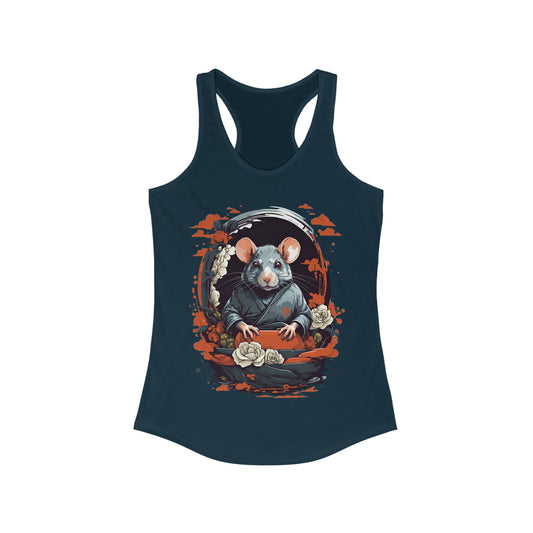 Rat Cartoon Tank Top