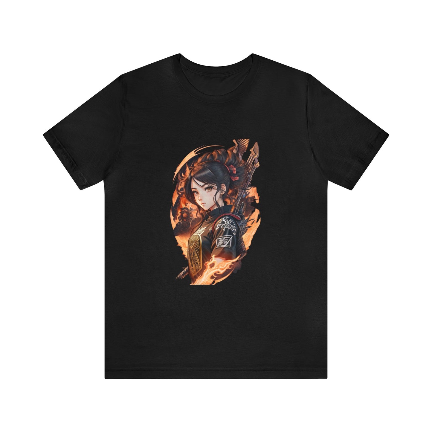 Zodiac Sagittarius Manga Girl Shirt