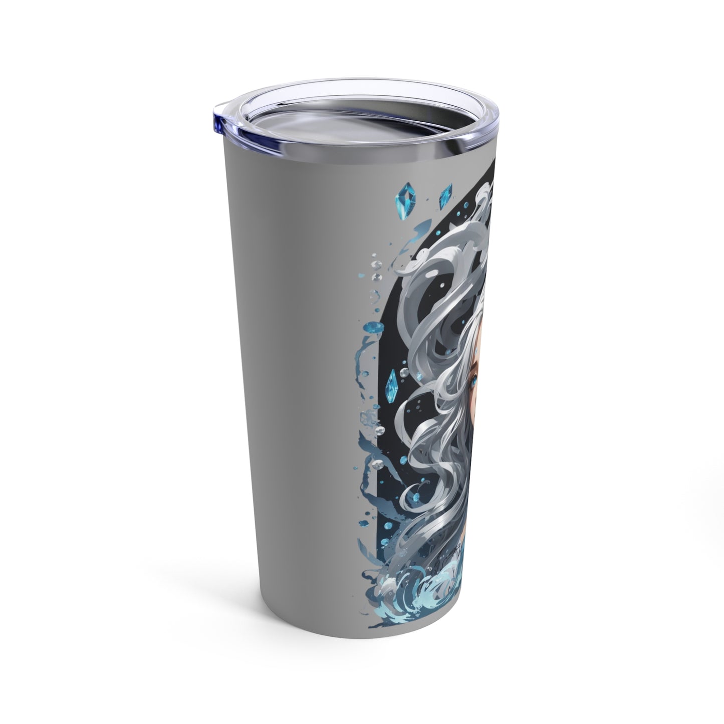 Zodiac Aquarius Manga Girl Tumbler