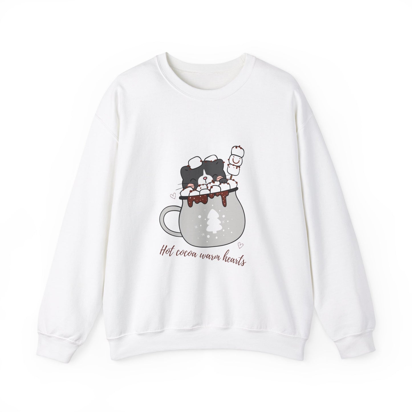 Christmas Hot Cocao Quote Sweatshirt