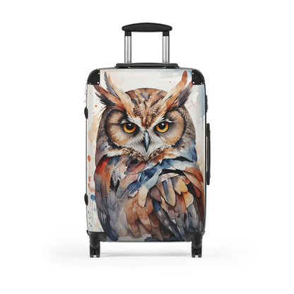 Owl Watercoloring Suitcase