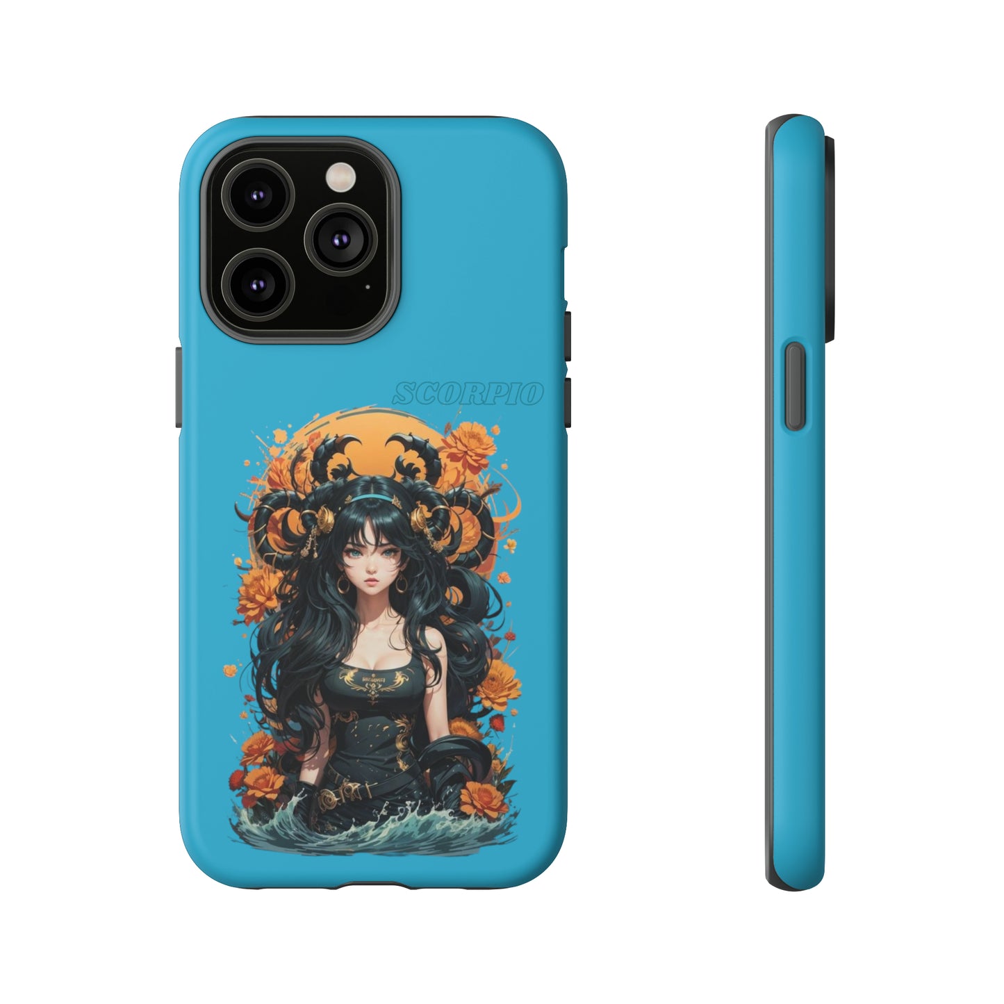 Zodiac Scorpio Manga Girl Phone Case