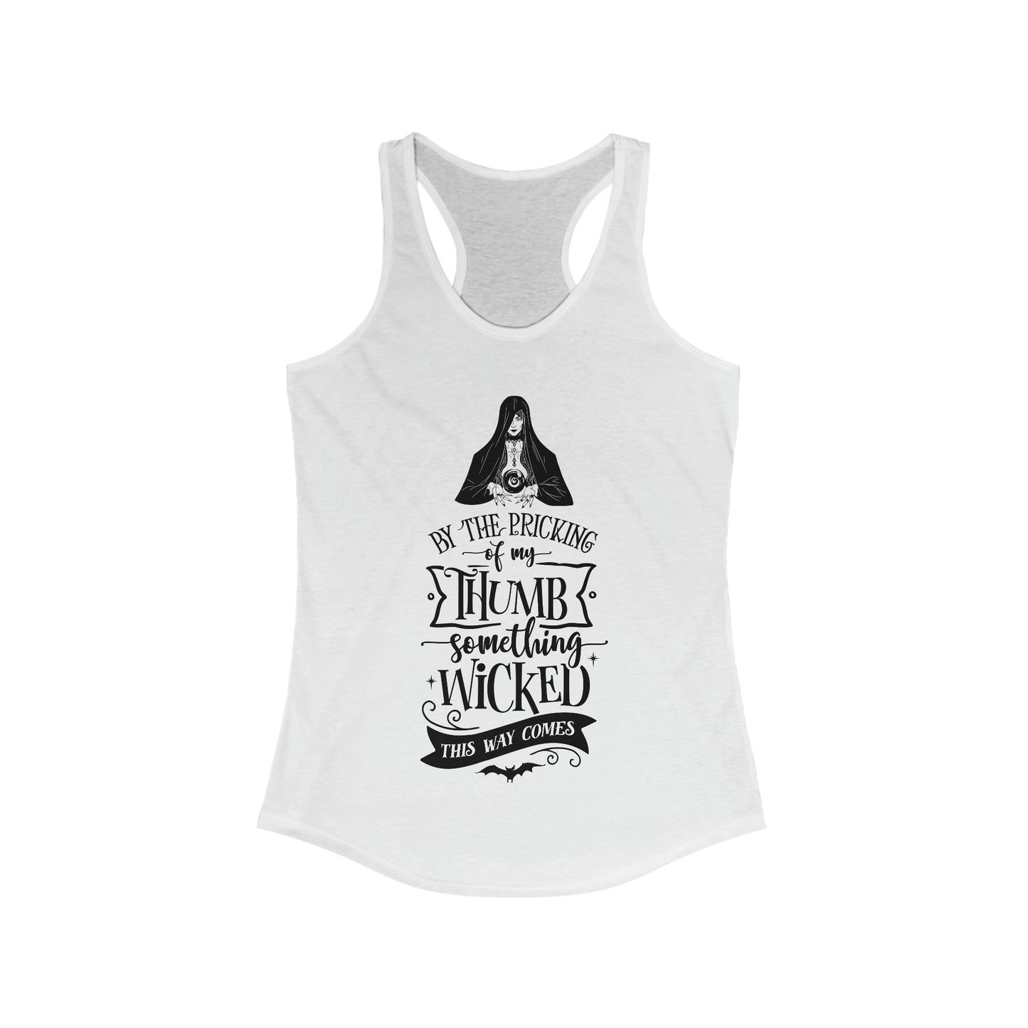 Halloween Wicked Quote Tank Top