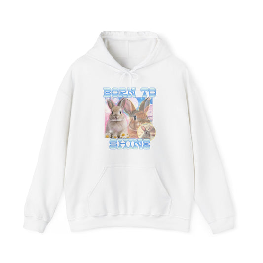 Bunny Born To Shine Hoodie