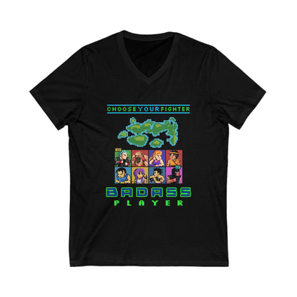 Games Badass Player V-Neck Shirt