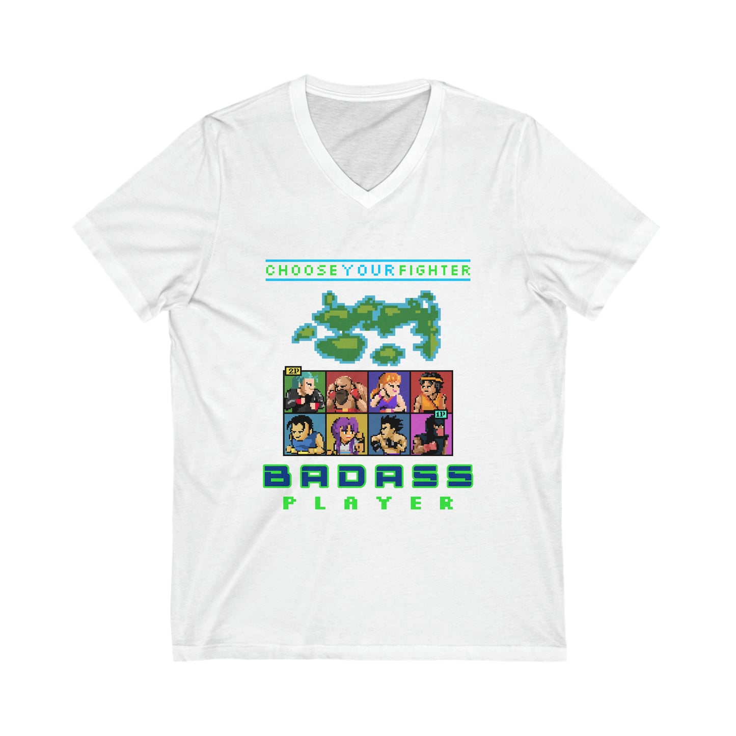 Games Badass Player V-Neck Shirt