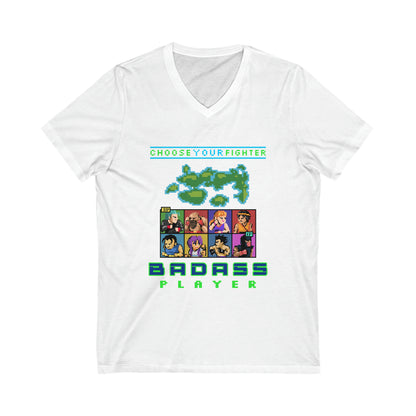 Games Badass Player V-Neck Shirt