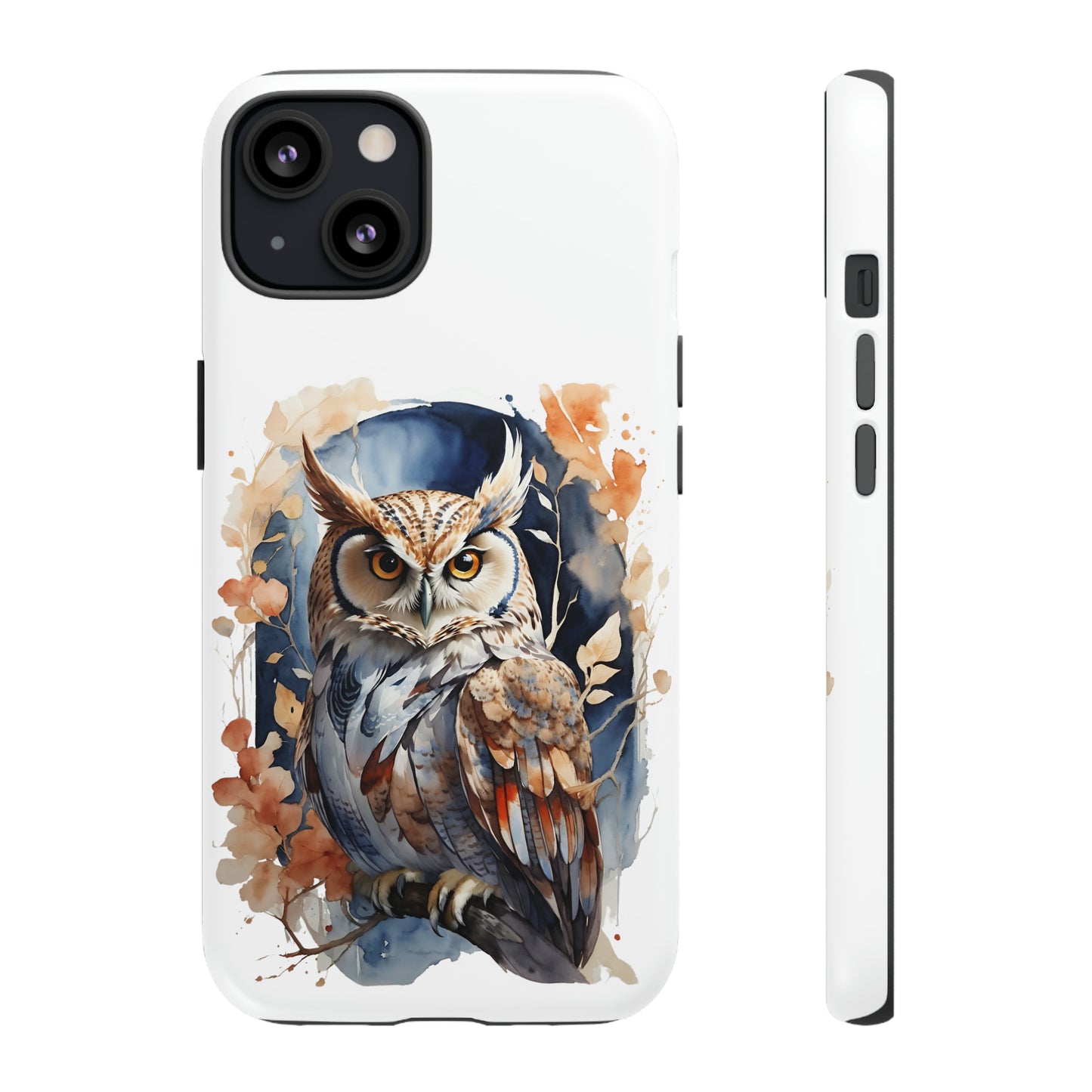 Owl Watercoloring Phone Case