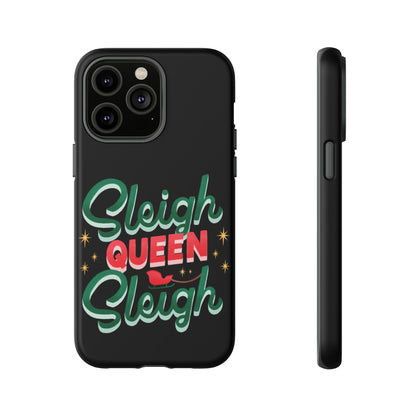 Christmas Sleigh Queen Quote Phone Case