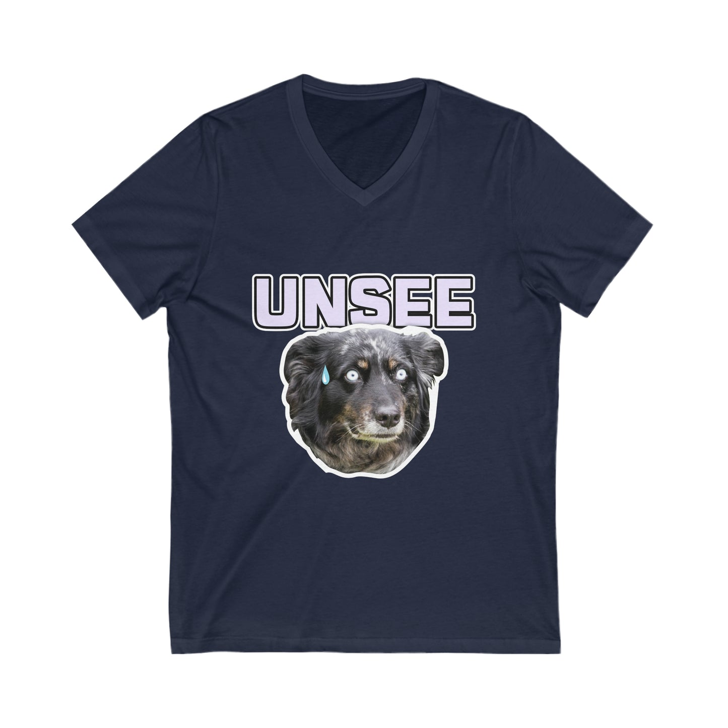 Dog Unsee V-Neck Shirt