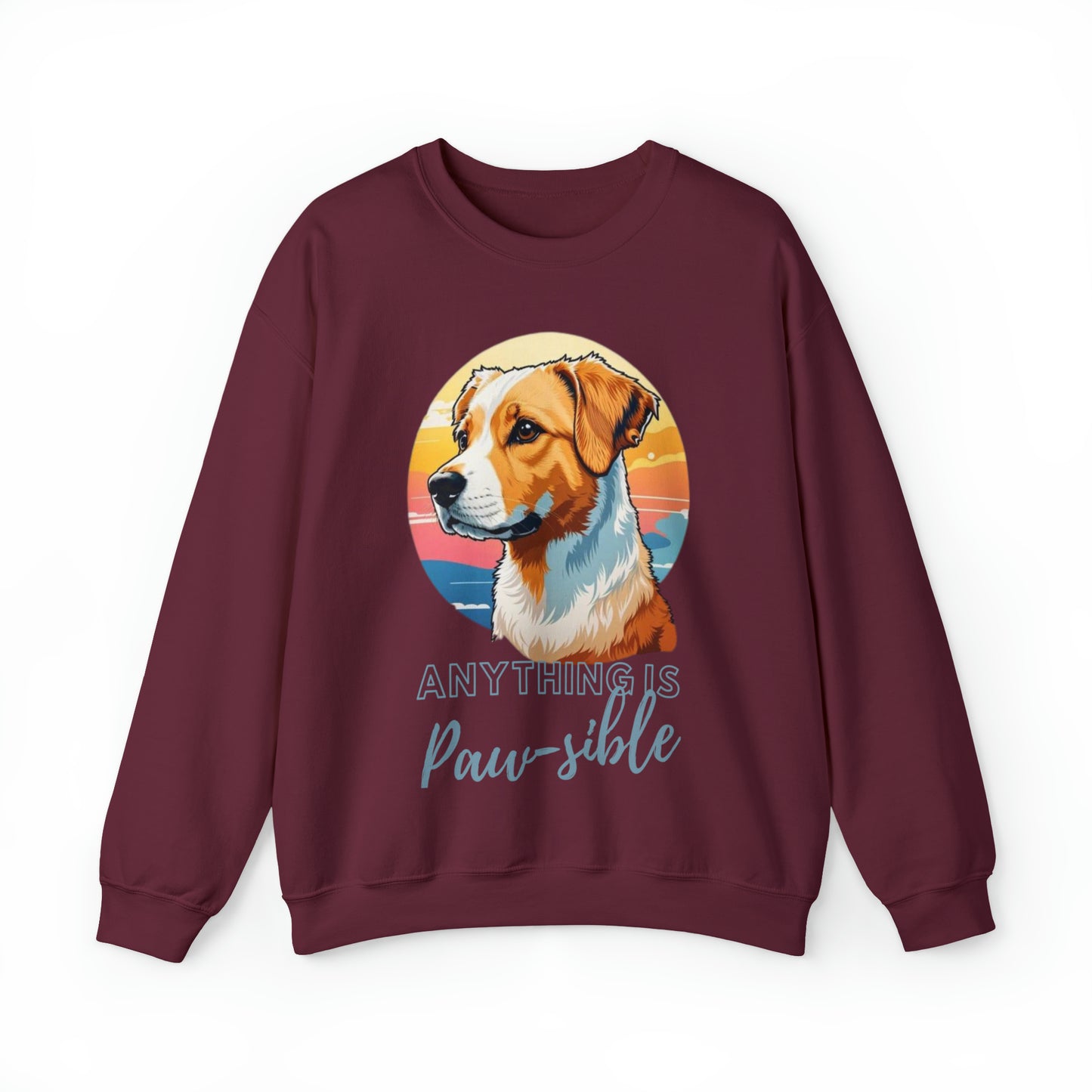 Dog Pawsible Quote Sweatshirt