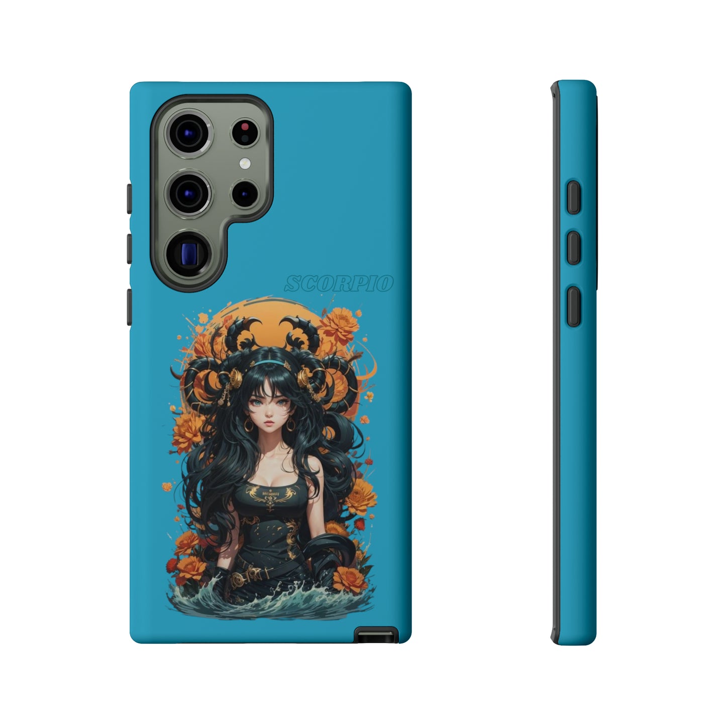 Zodiac Scorpio Manga Girl Phone Case