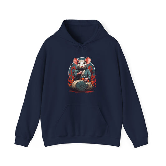 Rat Cartoon Hoodie