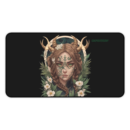 Zodiac Capricorn Manga Girl Desk Mat