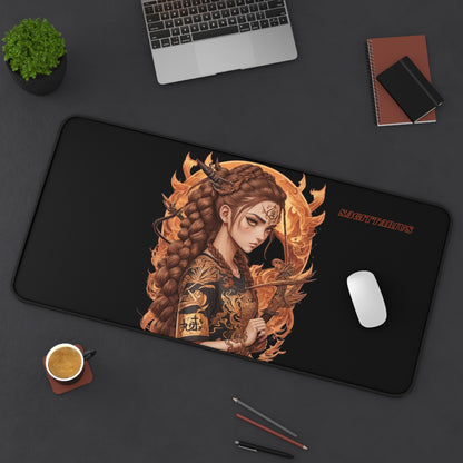 Zodiac Sagittarius Manga Girl Desk Mat