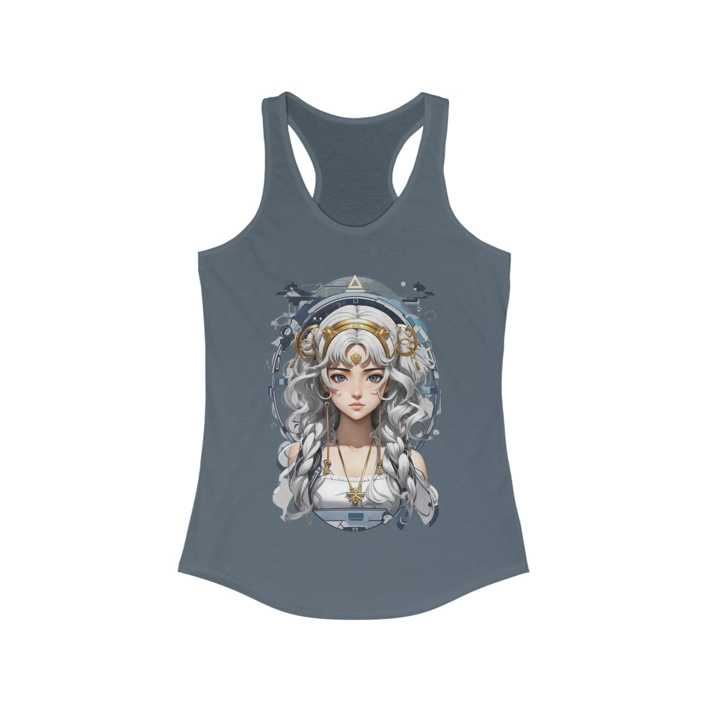 Zodiac Libra Manga Girl Tank Top