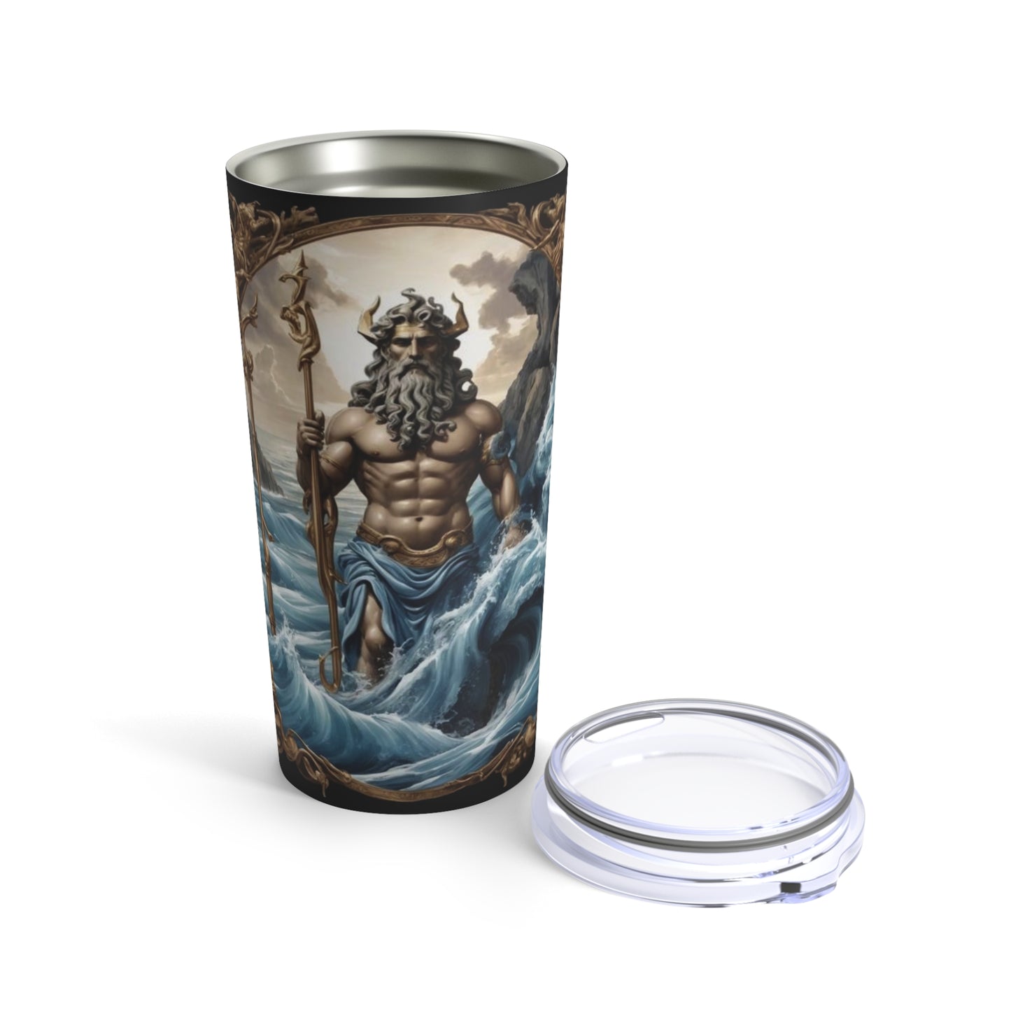 Poseidon Semi Realism Tumbler