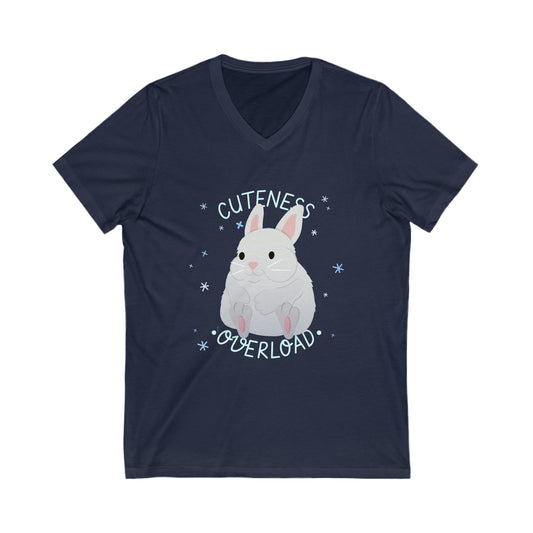 Bunny Cuteness Overload V-Neck Shirt