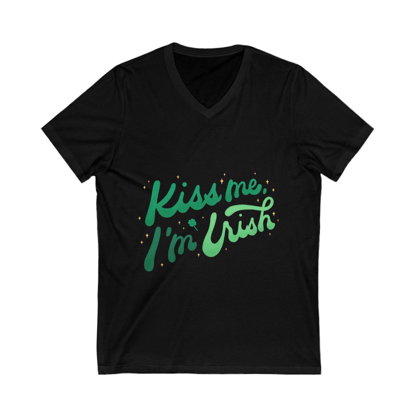 Kiss Me I'm Irish V-Neck Shirt