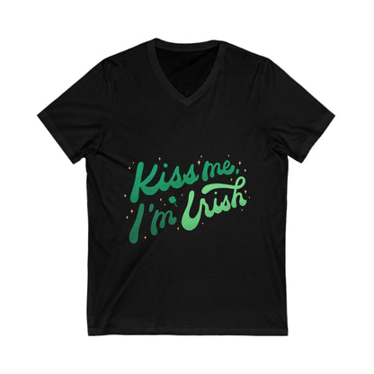 Kiss Me I'm Irish V-Neck Shirt