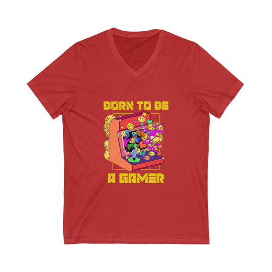 Born To Be A Gamer V-Neck Shirt