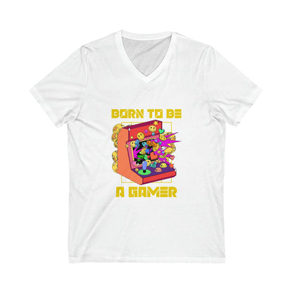 Born To Be A Gamer V-Neck Shirt