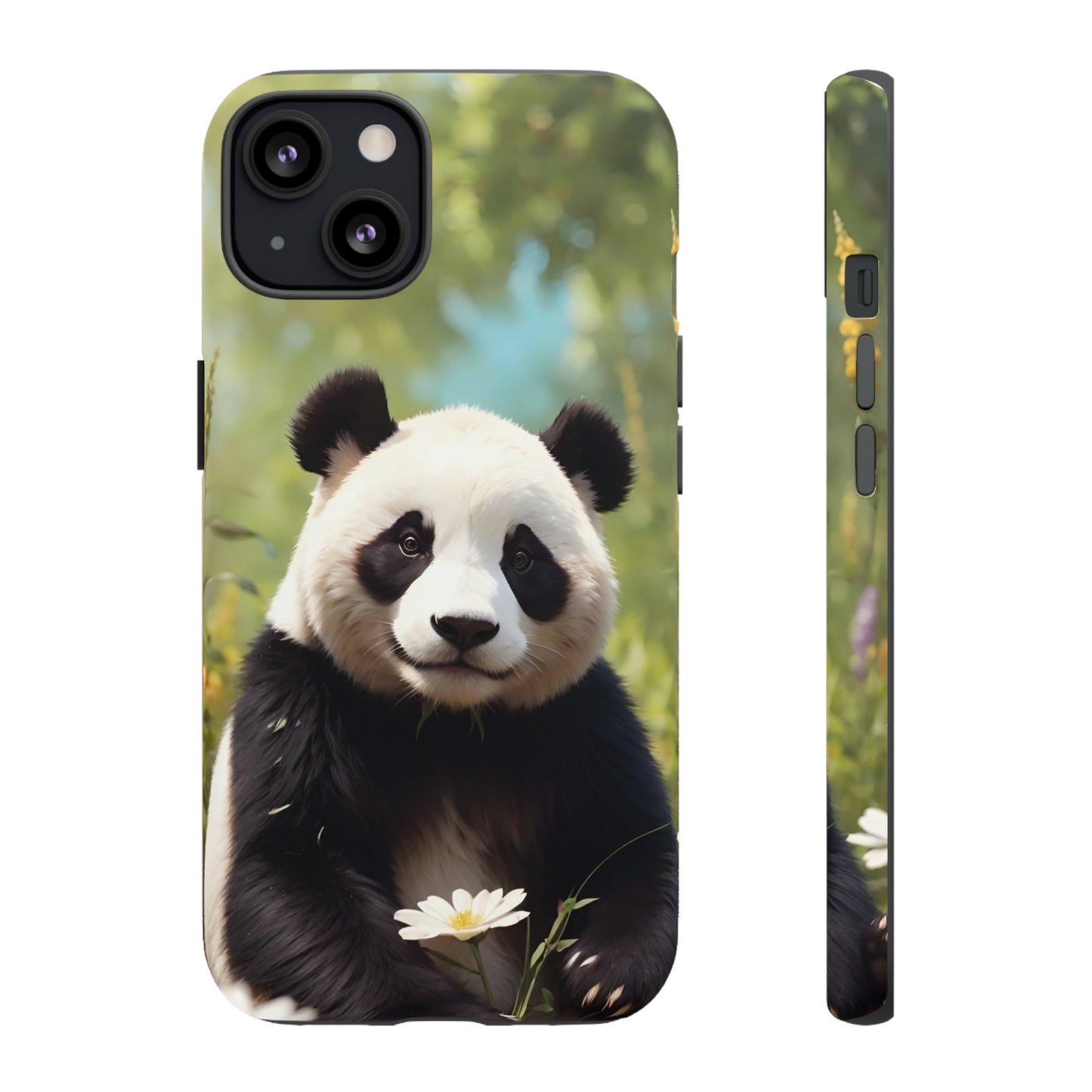 Panda Realism Phone Case