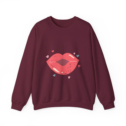 Kiss With Little Hearts Sweatshirt