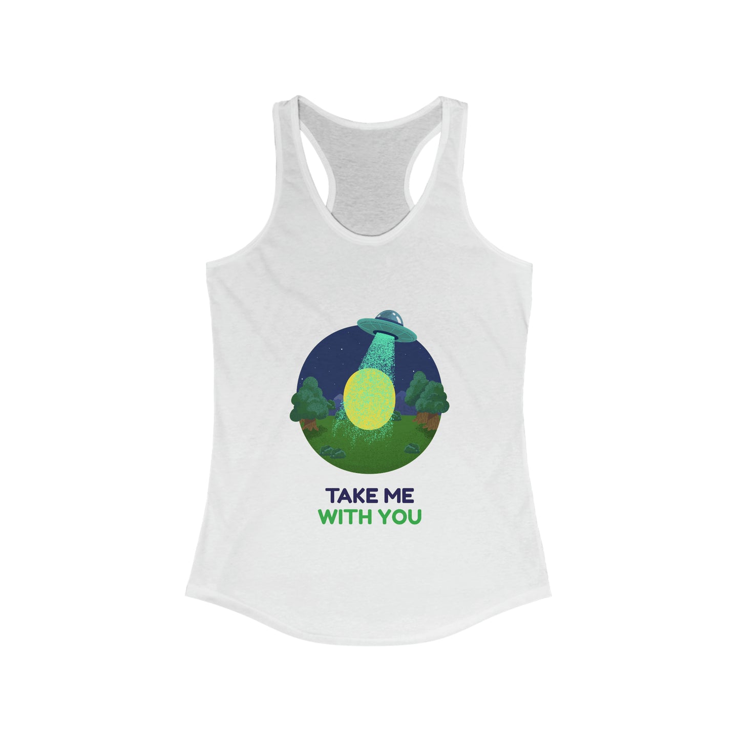 Alien Take Me With You Tank Top