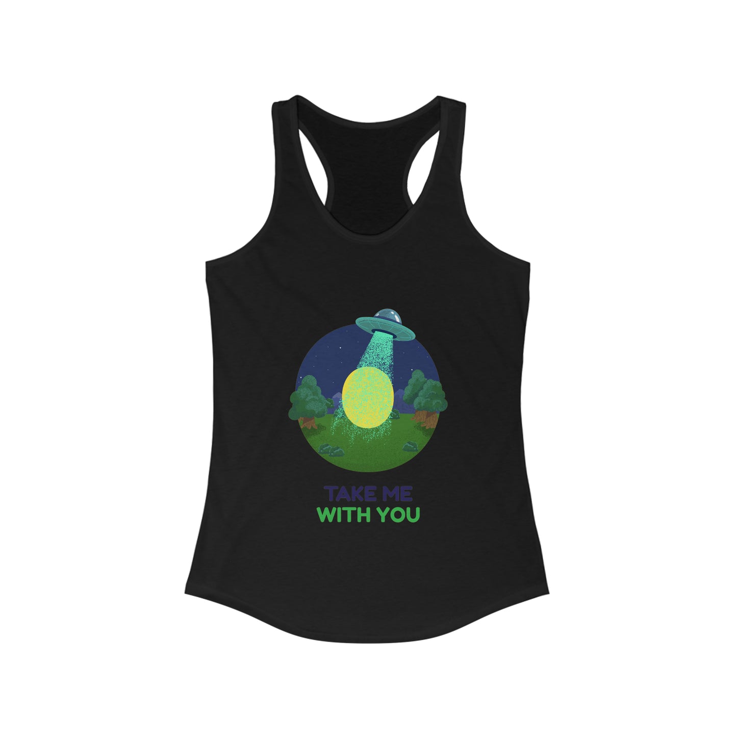 Alien Take Me With You Tank Top