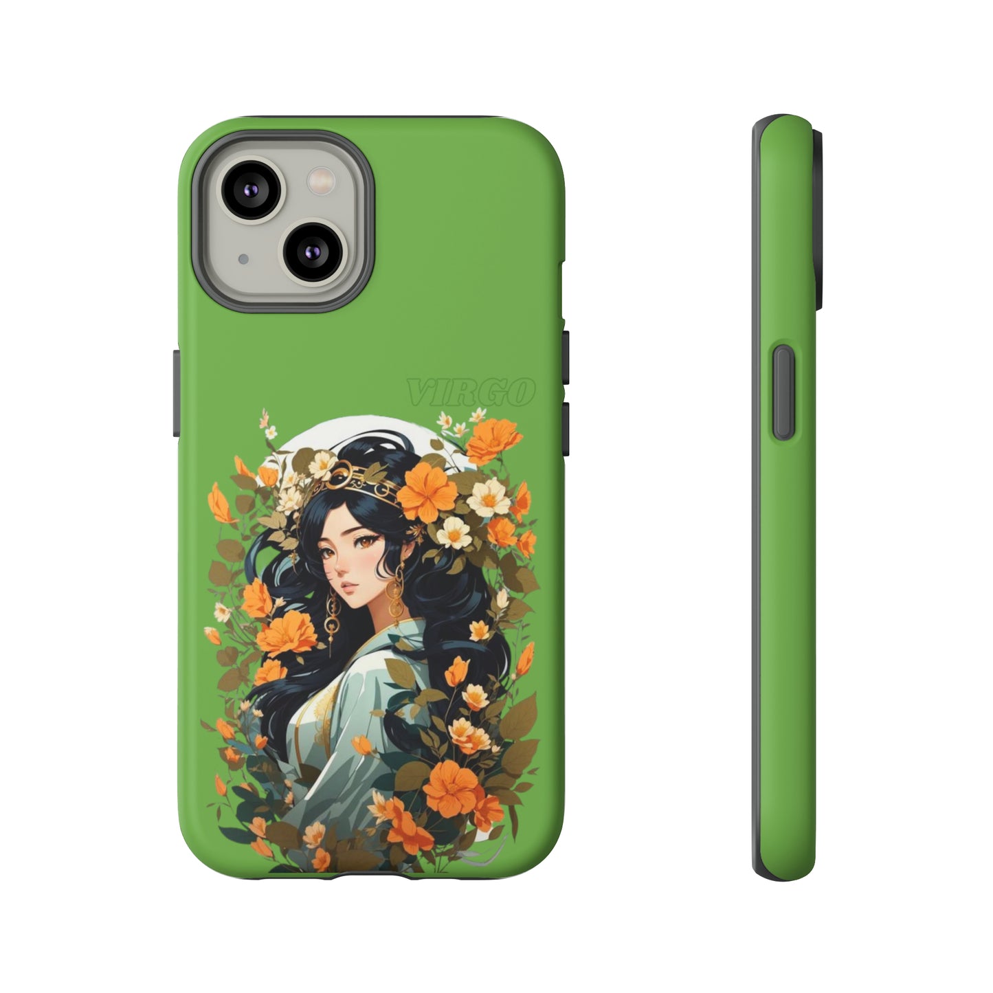 Zodiac Virgo Manga Girl Phone Case