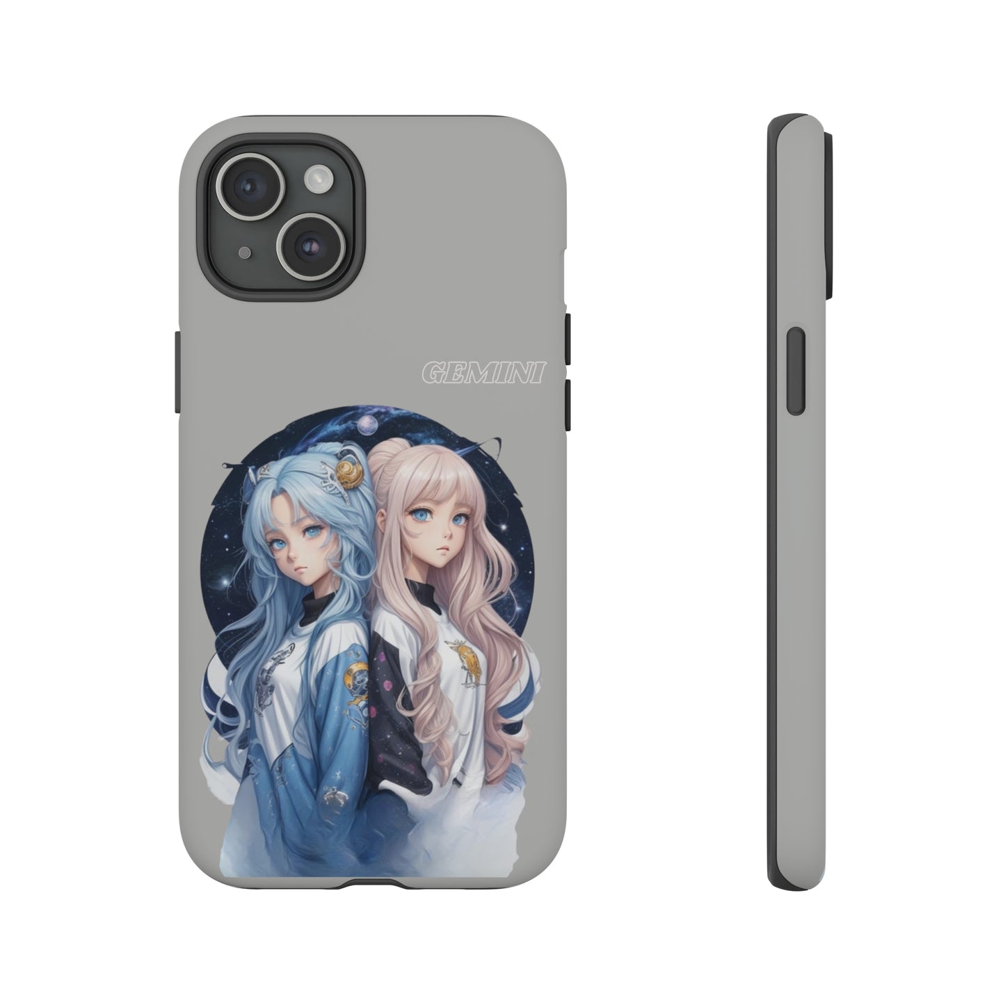 Zodiac Gemini Manga Girl Phone Case