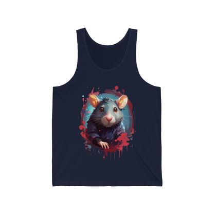 Rat Splatter Art Tank Top