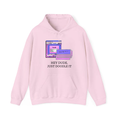 Technology Just Doodle It Hoodie