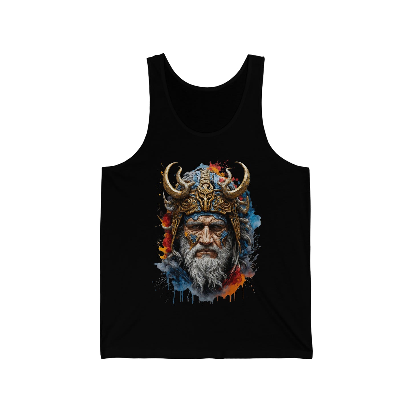 Odin Splatter Art Tank Top